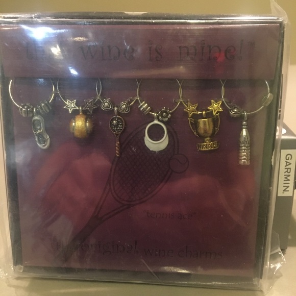 Wine Things “That wine is mine” wine goblet jewelry - Picture 1 of 3